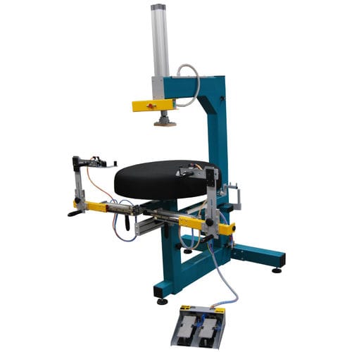Pressa pneumatica - PDK-2/PDS - REXEL - di formatura / per selleria / a tavola girevole