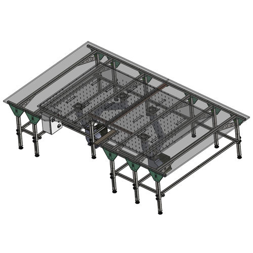 Supporto per macchina da cucire in acciaio - SK-3 AIRSEW - REXEL - regolabile