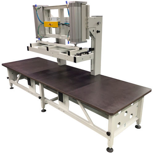 Pressa pneumatica - PDM-1M-D - REXEL - a compressione / per l'industria del mobile / per selleria