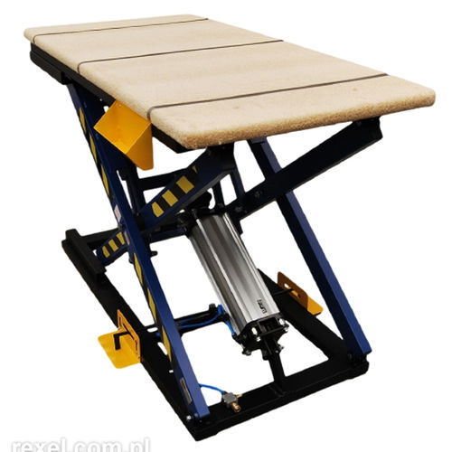 Tavola elevatrice a forbice - ST-3 MINI - REXEL - pneumatica / stazionaria