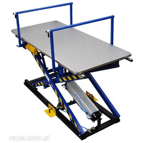 Tavola elevatrice a forbice - ST-3/BR - REXEL - a pedale / pneumatica / stazionaria