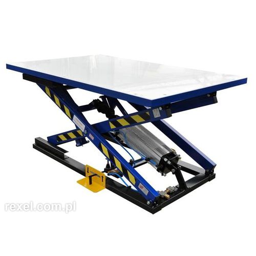 Tavola elevatrice a forbice - ST-3/PE MINI - REXEL - a pedale / pneumatica / stazionaria