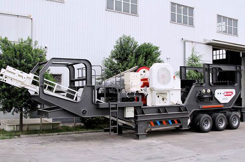 Frantoio a ganascia - HX series  - Henan Hongxing Mining Machinery CO.,LTD - mobile / primario / secondario
