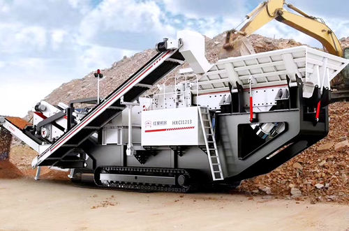 Frantoio a percussione - WT series  - Henan Hongxing Mining Machinery CO.,LTD - mobile / cingolato