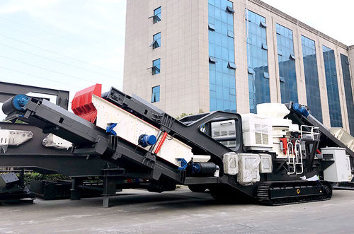 Frantoio a cono - WT series  - Henan Hongxing Mining Machinery CO.,LTD - mobile / cingolato