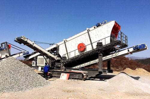 Vaglio di processo - ST series  - Henan Hongxing Mining Machinery CO.,LTD - a vibrazione circolare / mobile / di carbone