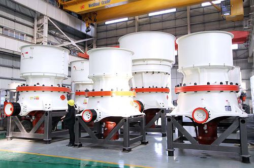 Frantoio a cono idraulico - SC series  - Henan Hongxing Mining Machinery CO.,LTD - fisso / fine