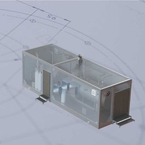 Centrale di produzione per l'industria chimica - EP MECA - in containers