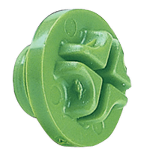 Tappo con testa intagliata - MSP series - Caplugs - rotondo / filettato / in polietilene ad alta densità HDPE