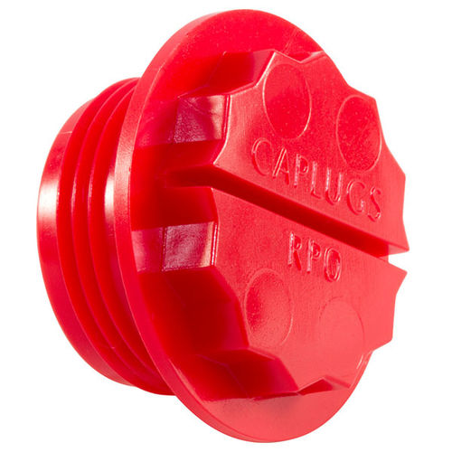 Tappo filettato - RPO series - Caplugs - rotondo / in polietilene ad alta densità HDPE / di tenuta