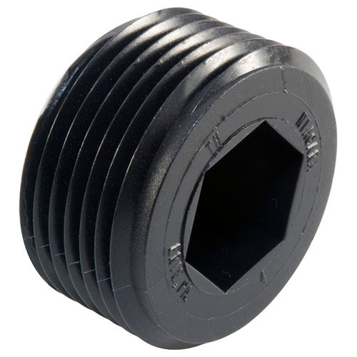 Tappo a testa cava - TH series - Caplugs - rotondo / filettato / in PEHD