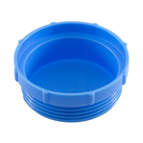 Tappo zigrinato - DPN series - Caplugs - rotondo / filettato / in polietilene ad alta densità HDPE