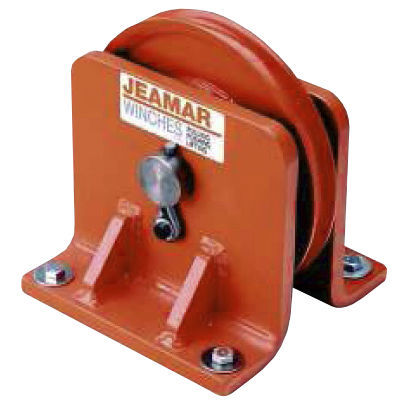 Puleggia a ruota libera - VB series - Jeamar Winches - a gola / per cavo / in acciaio