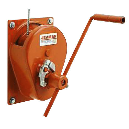 Argano manuale - GS series - Jeamar Winches - a ingranaggi / a muro