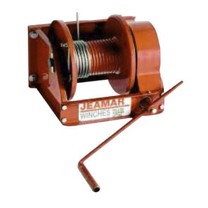 Argano manuale - GWG series - Jeamar Winches - per carichi pesanti / per movimentazione / a vite senza fine