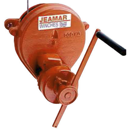 Argano manuale - CFF series - Jeamar Winches - a ingranaggi