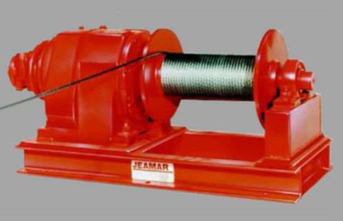 Argano pneumatico - NHA series - Jeamar Winches - a presa diretta / di tiraggio / di alaggio