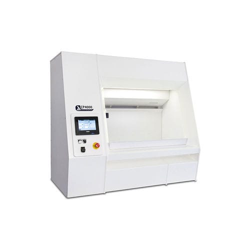 Macchina lucidatrice di materie plastiche dure - CP series - Logitech Limited - di lastre / di finitura / automatica
