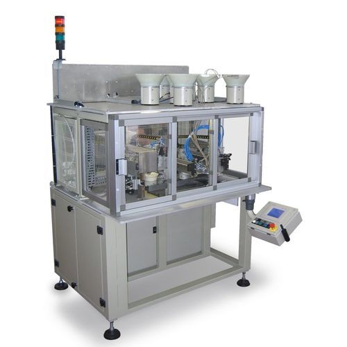 Macchina di assemblaggio semiautomatica - K20 - ACS - Automation Control System - di serrature / lineare