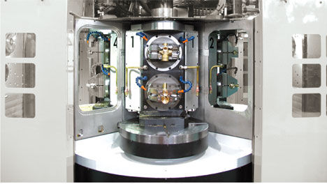 Centro di lavoro CNC 5 assi - TRI-CENTER - BUFFOLI TRANSFER - 4 assi / orizzontale / con tavola rotante