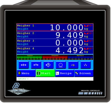 Controllore di pesatura multivia - FLEX Multichannel - PENKO Engineering B.V.