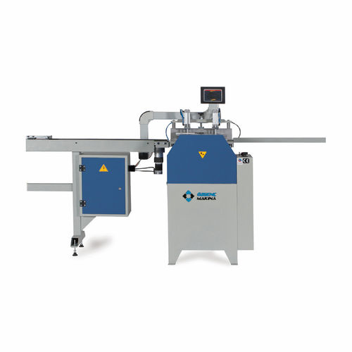 Macchina da taglio fermavetro - OMRM 105RF - Ozgenc Makina - a lama / per PVC / per profilati