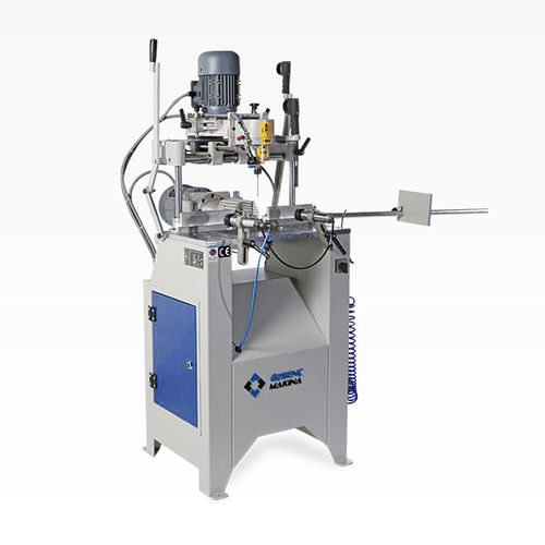 Contornatrice a copiare per alluminio - OMRM 117 - Ozgenc Makina - manuale / a 3 mandrini / per PVC