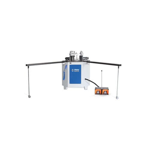 Cianfrinatrice per profilati in alluminio - OMRM 136 - Ozgenc Makina - semiautomatica / a pedale