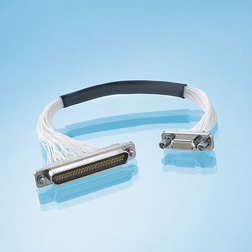 Connettore di dati - Axon Cable - micro-D / rettangolare / alta corrente