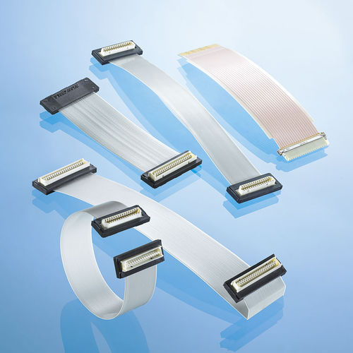 Cavo elettrico di dati - Axolink® - Axon Cable - scheda-scheda / blindato / piatto