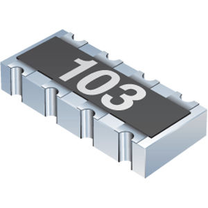 Serie di resistori a film spesso - CA series - BOURNS - SMD / per applicazioni telecom