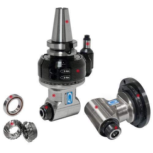 Testa angolare 90° - Evolution Line - GERARDI - 0 - 90° / per unità di lavorazione / di fresatura