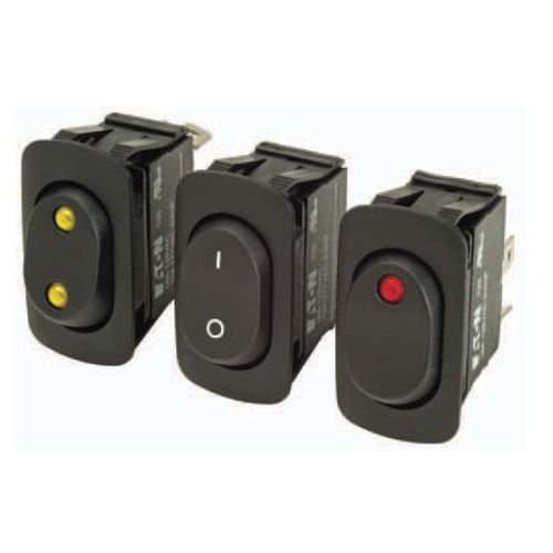 Interruttore a bascula - X series - Eaton Commercial Controls - unipolare / bipolare / 4 poli