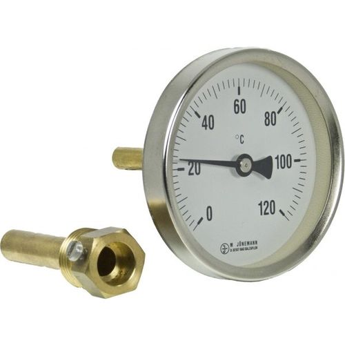 Termometro con sonda - B11 - Manfred Jünemann Mess- und Regeltechnik GmbH - bimetallico / con quadrante