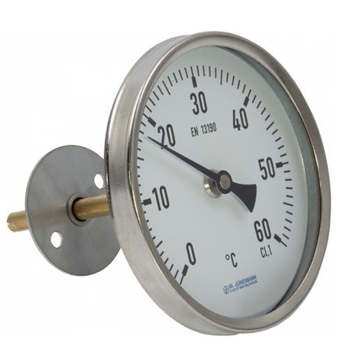 Termometro con sonda - B12 - Manfred Jünemann Mess- und Regeltechnik GmbH - bimetallico / con quadrante / IP54