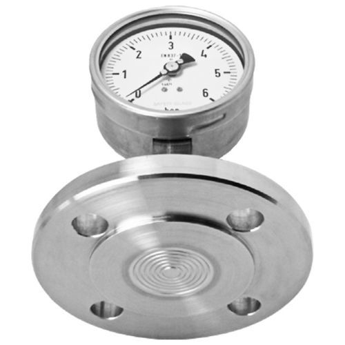 Separatore a membrana con fissaggio a flangia - D712   - Manfred Jünemann Mess- und Regeltechnik GmbH - per manometro / chimico