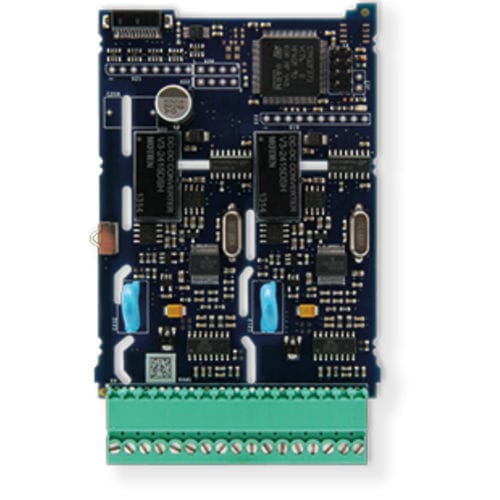 Scheda di ingressi a 2 ingressi analogici - IN.08 - Orbit Merret s.r.o. - per ponti estensimetrici / a innesto