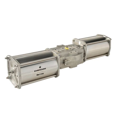 Attuatore per valvola pneumatico - RGS F series - BETTIS - a quarto di giro / a doppio effetto / con ritorno a molla