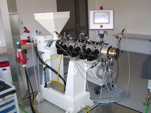 Estrusore monovite - KE-E - Ematik GmbH - con degasaggio