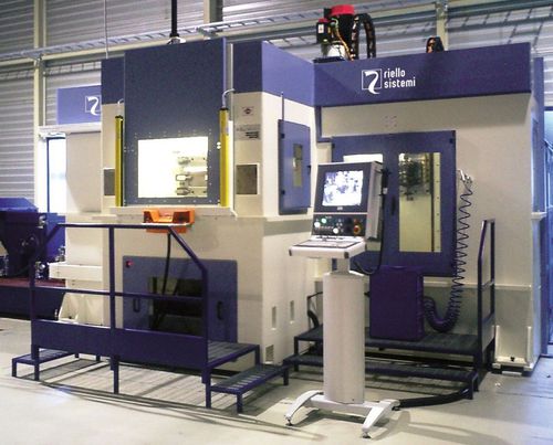 Macchina transfer rotante - TSP 2 - MANDELLI - CNC / con carico/scarico automatizzato / di fresatura