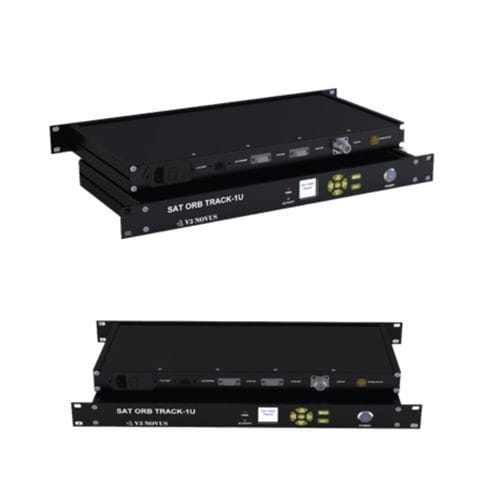 Ricevitore satellite - 1U - V3Novus Pvt Ltd - di monitoraggio / RS232 / Ethernet
