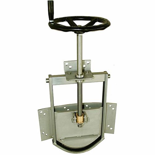 Valvola a ghigliottina - WAGU®-CL - ERHARD - con volante / di regolazione / per acqua