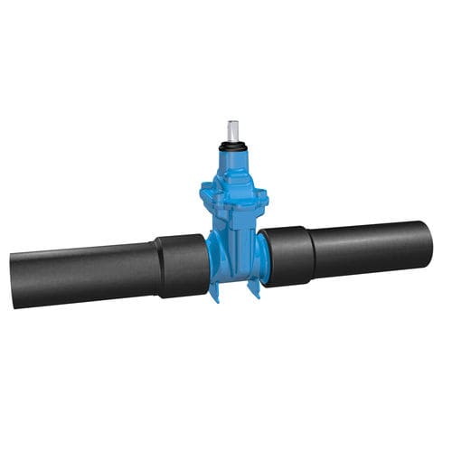 Valvola a saracinesca - INFINITY PE - Belgicast - manuale / di isolamento / per acqua