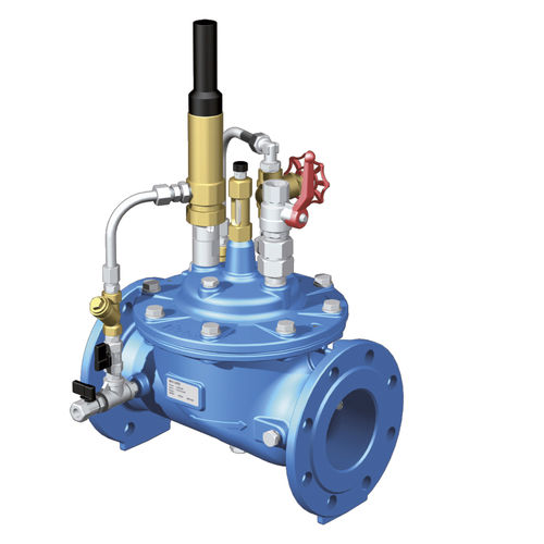 Valvola a membrana - K3 HYDROSTAB - Belgicast - idraulica / a galleggiante / di controllo di livello