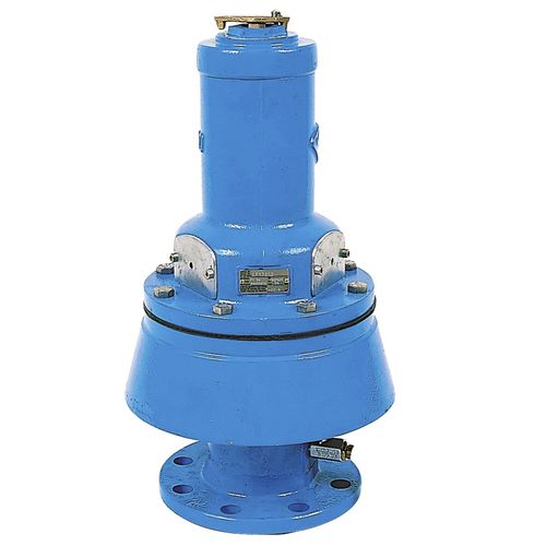 Valvola di sicurezza ad aria - DJET  - Belgicast - con flangia / proporzionale / standard