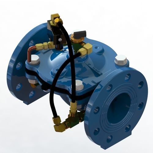 Elettrovalvola a 3 vie - RAF 31B - Raphael Valves Industries (1975) Ltd - normalmente chiusa / per acqua / di comando
