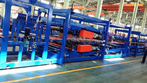 Linea di produzione per pannelli sandwich in PSE/lana minerale - SP-9 Z-Lock - Shanghai Zhongji Machinery Co.ltd - automatica