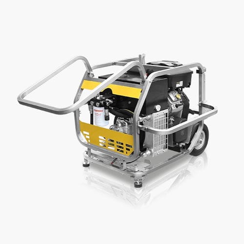 Centralina idraulica con motore a combustione - Super Raptor  - DOA Hydraulic Tools Srl - per olio / di sollevamento / di pompa