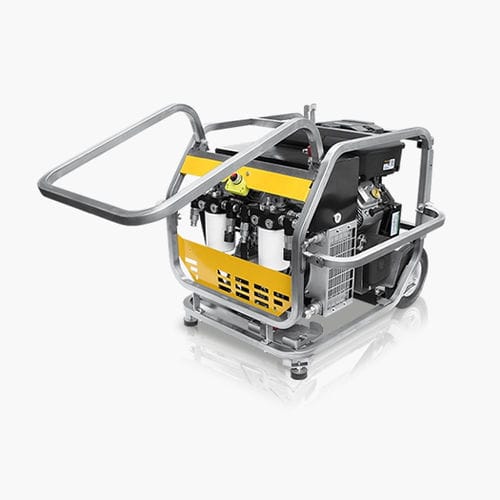 Centralina idraulica con motore elettrico - SUPER RAPTOR DUAL - DOA Hydraulic Tools Srl - con motore elettrico / con motore a benzina / per olio