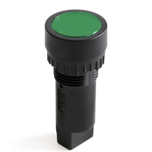 Indicatore luminoso permanente - P REGULAR - DOMO - LED / filettato / IP54